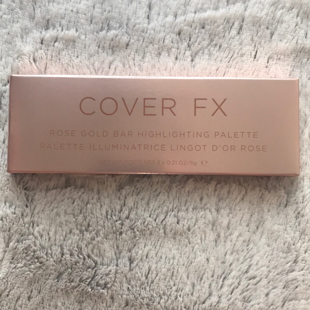 COVER FX Rose Gold Bar Highlighting Palette - Picture 3 of 4